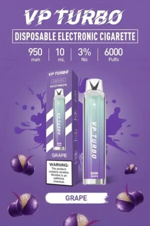 台灣現貨 VP Turbo 6000 Puffs拋棄式電子煙