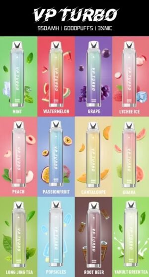 VP Turbo 6000 Puffs 一次性電子煙